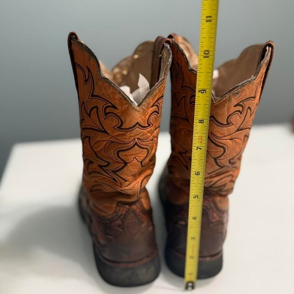 Tony Lama Two-Tone Western Cowboy Boots – Size 8.5 - Picture 3 of 8